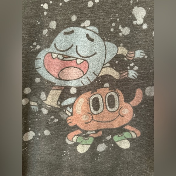 Tultex brand tee featuring “The Amazing World of Gumball!” Size Girls L. - Picture 3 of 5
